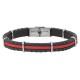 BRACELET CUIR ET CORDON COULEUR ARNO