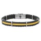 BRACELET CUIR ET CORDON COULEUR ARNO