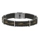BRACELET CUIR ET CORDON COULEUR ARNO