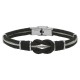 BRACELET ACIER CABLE NOEUD MARIN 