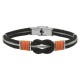 BRACELET ACIER CABLE NOEUD MARIN 