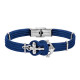 bracelet ancre DONI unicolore LES BLEUS