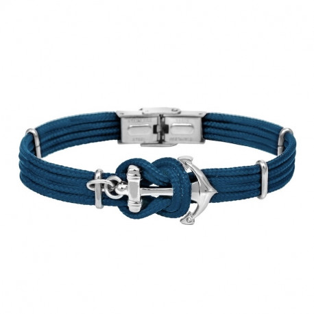 bracelet ancre DONI unicolore LES BLEUS