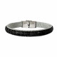 Steel and wood bracelet Renaud