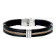 BRACELET ACIER CUIR, CABLE ET CORDON ALBAN