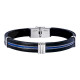 BRACELET ACIER CUIR, CABLE ET CORDON ALBAN