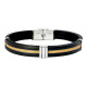 BRACELET ACIER CUIR, CABLE ET CORDON ALBAN