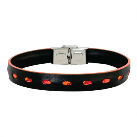 BRACELET CUIR ET CORDON FELIX
