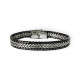BRACELET MAILLE ACIER AVRIL
